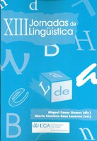 Imagen de portada del libro XIII Jornadas de Lingüística