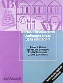 Imagen de portada del libro Teorías e instituciones contemporáneas de la educación