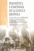 Imagen de portada del libro Pragmática y enseñanza de la lengua española