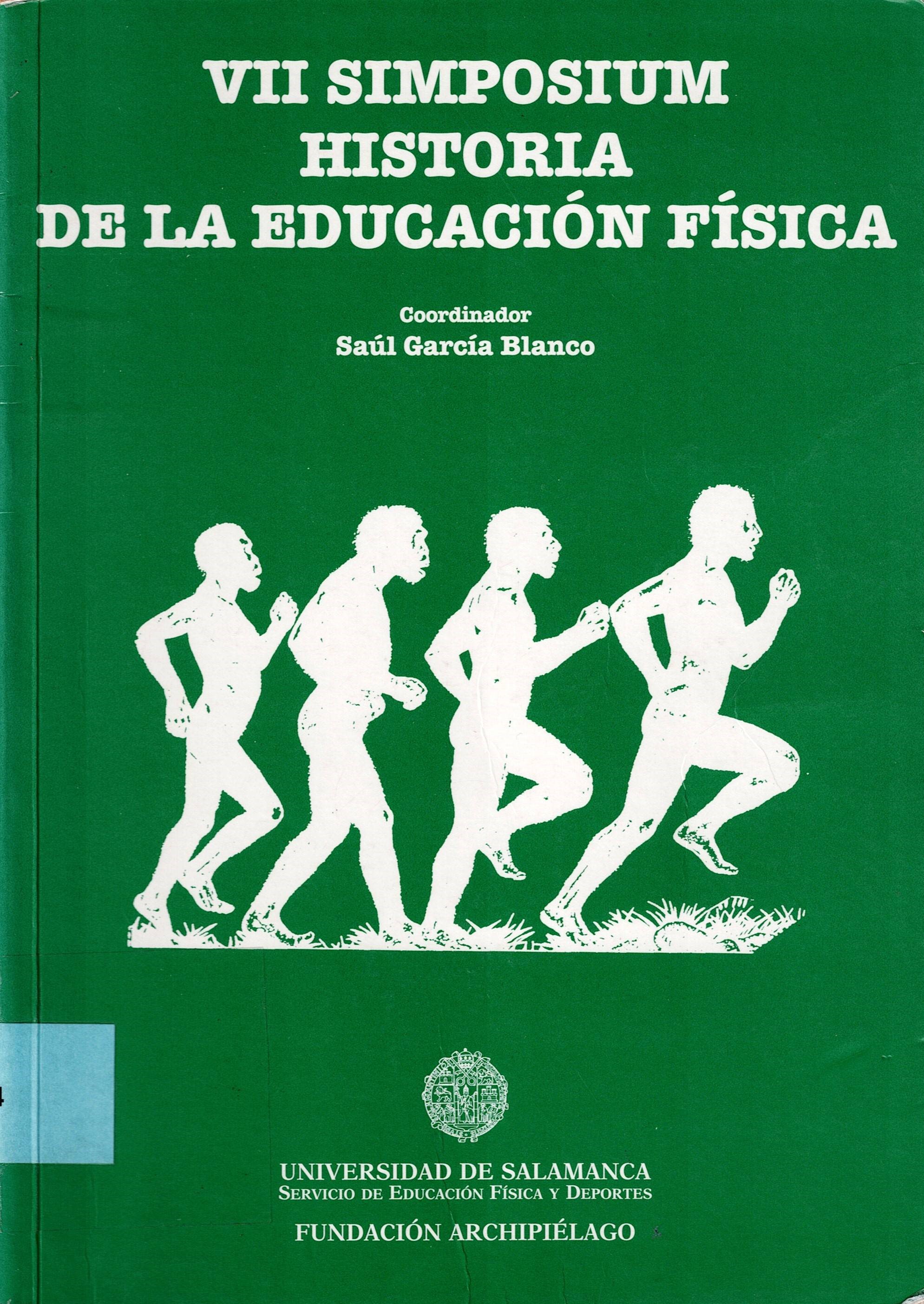 Imagen de portada del libro VII Simposium Historia de la Educación Física