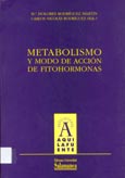 Imagen de portada del libro Metabolismo y modo de acción de fitohormonas