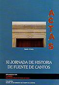Imagen de portada del libro XI Jornada de Historia de Fuente de Cantos