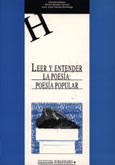 Imagen de portada del libro Leer y entender la poesía : poesía popular