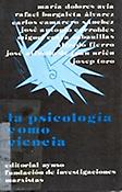 Imagen de portada del libro La psicología como ciencia