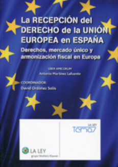 Imagen de portada del libro La recepción del derecho de la Unión Europea en España