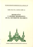 Imagen de portada del libro Biografías y género biográfico en el occidente islámico