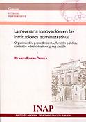 Imagen de portada del libro La necesaria innovación en las instituciones administrativas