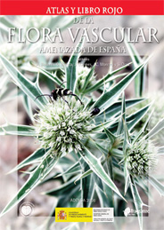 Imagen de portada del libro Atlas y libro rojo de la flora vascular amenazada de España adenda 2008
