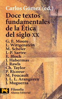 Imagen de portada del libro Doce textos fundamentales de la ética del siglo XX