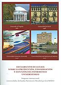 Imagen de portada del libro Declaración de Alcalá sobre la protección, conservación y difusión del patrimonio universitario