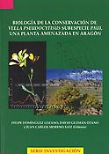 Imagen de portada del libro Biología de la conservación de Vella Pseudocytisus subespecie Paui, una planta amenazada en Aragón