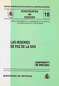 Imagen de portada del libro Las misiones de paz de la ONU