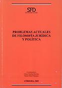 Imagen de portada del libro Problemas actuales de filosofía jurídica y política