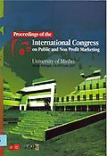 Imagen de portada del libro Proceedings of the 6th International Congress on Public and Non Profit Marketing