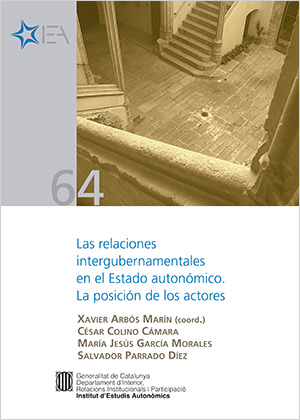 Imagen de portada del libro Las relaciones intergubernamentales en el estado autonómico
