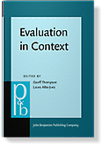 Imagen de portada del libro Evaluation in context