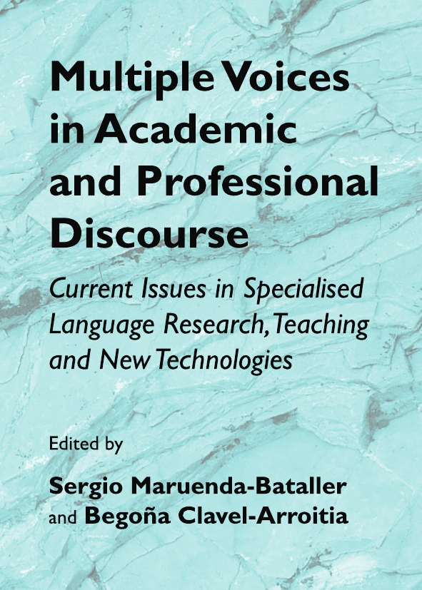 Imagen de portada del libro Multiple voices in academic and professional discourse