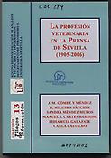 Imagen de portada del libro La profesión veterinaria en la prensa de Sevilla (1905-2006)