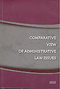 Imagen de portada del libro Comparative view of administrative law issues