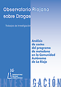 Imagen de portada del libro Análisis de costes del programa de metadona en la Comunidad Autónoma de La Rioja