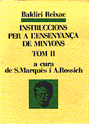 Imagen de portada del libro Instruccions per a l'ensenyança de minyons. [Vol.] II