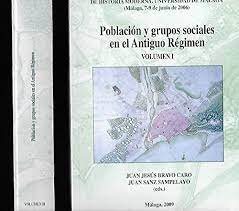 Imagen de portada del libro Población y grupos sociales en el Antiguo Régimen