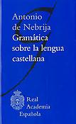 Imagen de portada del libro Gramática sobre la lengua castellana