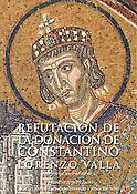 Imagen de portada del libro Refutación de la donación de Constantino