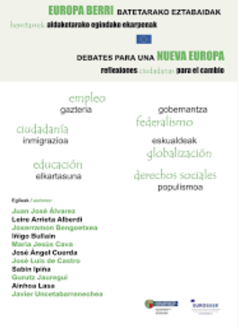 Imagen de portada del libro Debates para una nueva Europa
