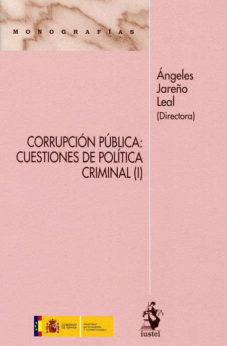 Imagen de portada del libro Corrupción pública