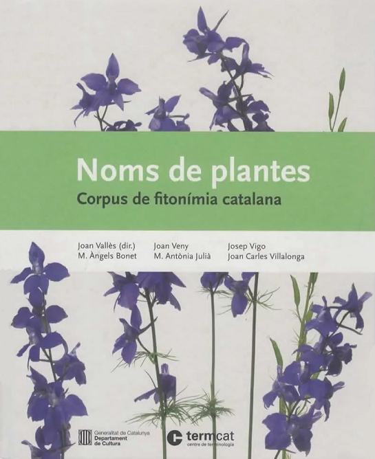 Imagen de portada del libro Noms de plantes