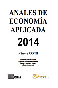 Imagen de portada del libro Anales de economía aplicada 2014