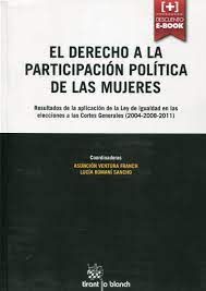 Imagen de portada del libro El derecho a la participación política de las mujeres