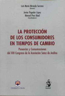 Imagen de portada del libro La protección de los consumidores en tiempos de cambio