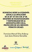 Imagen de portada del libro Respuestas desde la economía social a la aplicación de la Ley 27/2013 de 27 de diciembre de racionalización y sostenibilidad de la administración local