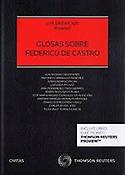 Imagen de portada del libro Glosas sobre Federico de Castro