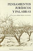 Imagen de portada del libro Pensamientos jurídicos y palabras dedicadas a Rafael Ballarín