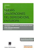Imagen de portada del libro Nuevas orientaciones del derecho civil en Europa