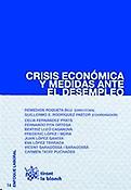 Imagen de portada del libro Crisis económica y medidas ante el desempleo
