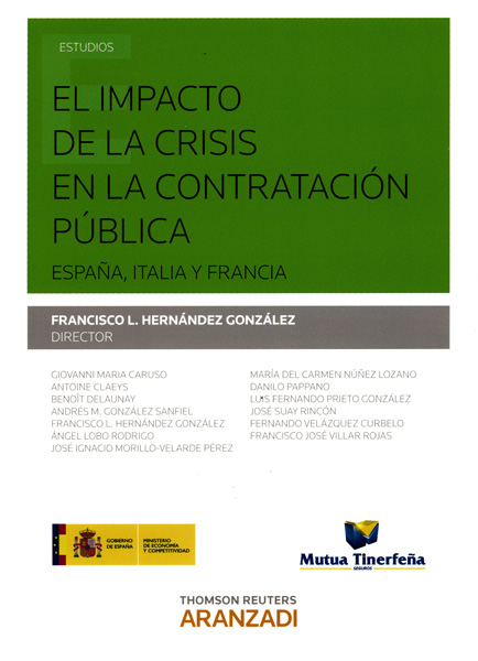 Imagen de portada del libro El impacto de la crisis en la contratación pública