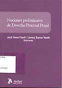 Imagen de portada del libro Nociones preliminares de derecho procesal penal