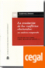 Imagen de portada del libro La resolución de los conflictos electorales