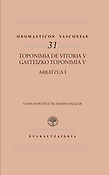 Imagen de portada del libro Toponimia de Vitoria V