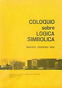 Imagen de portada del libro Coloquio sobre lógica simbólica