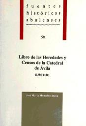 Imagen de portada del libro Libro de las heredades y censos de la catedral de Ávila, (1386-1420)