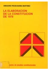 Imagen de portada del libro La elaboración de la Constitución de 1978