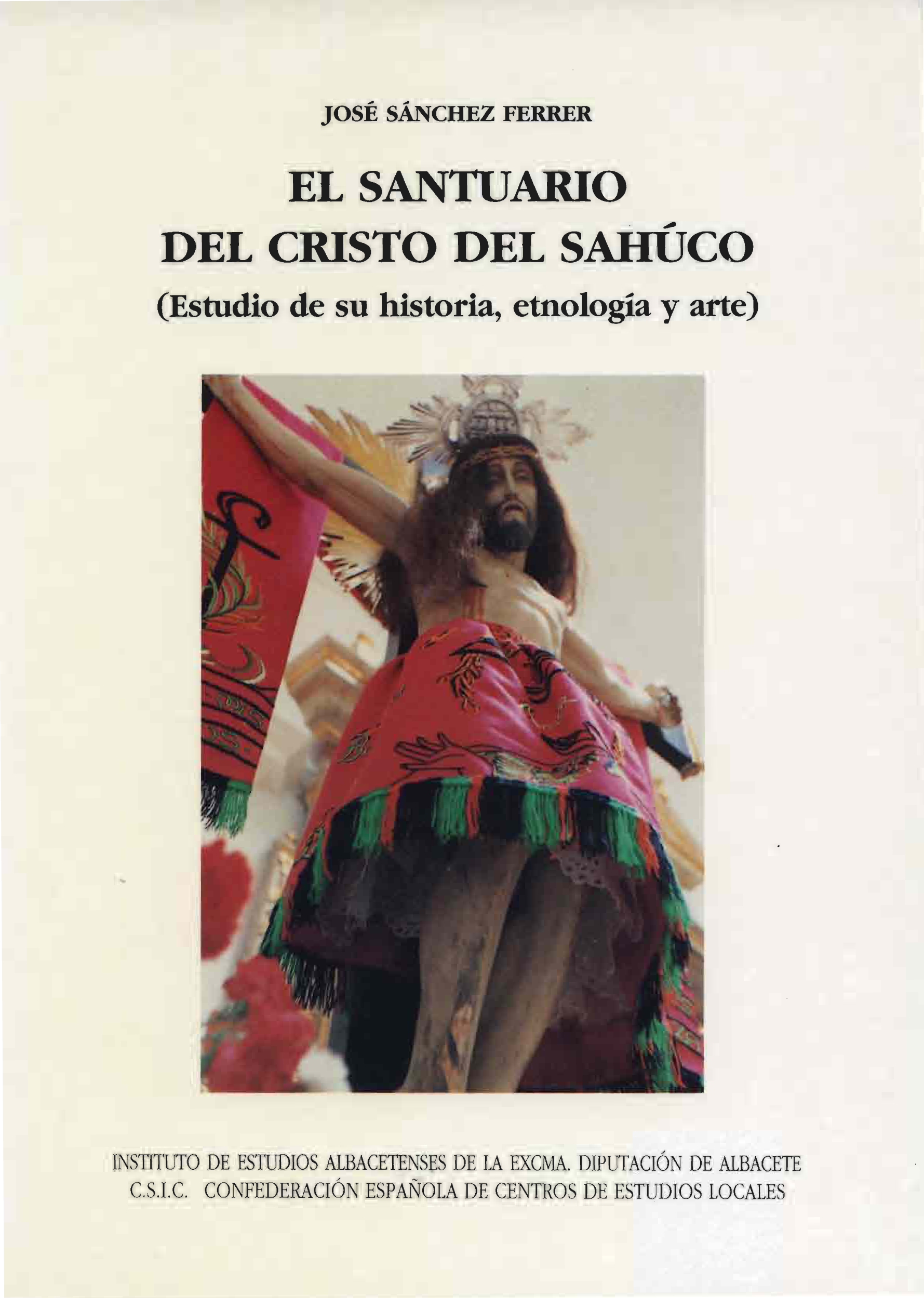 Imagen de portada del libro El santuario del Cristo del Sahúco