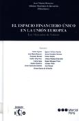 Imagen de portada del libro El espacio financiero único en la Unión Europea