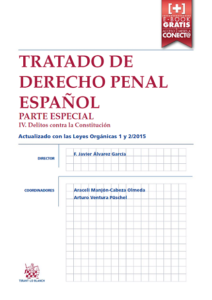 Imagen de portada del libro Tratado de derecho penal español