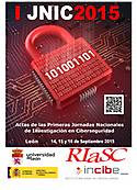 Imagen de portada del libro Actas de las primeras Jornadas Nacionales de Investigación en Ciberseguridad